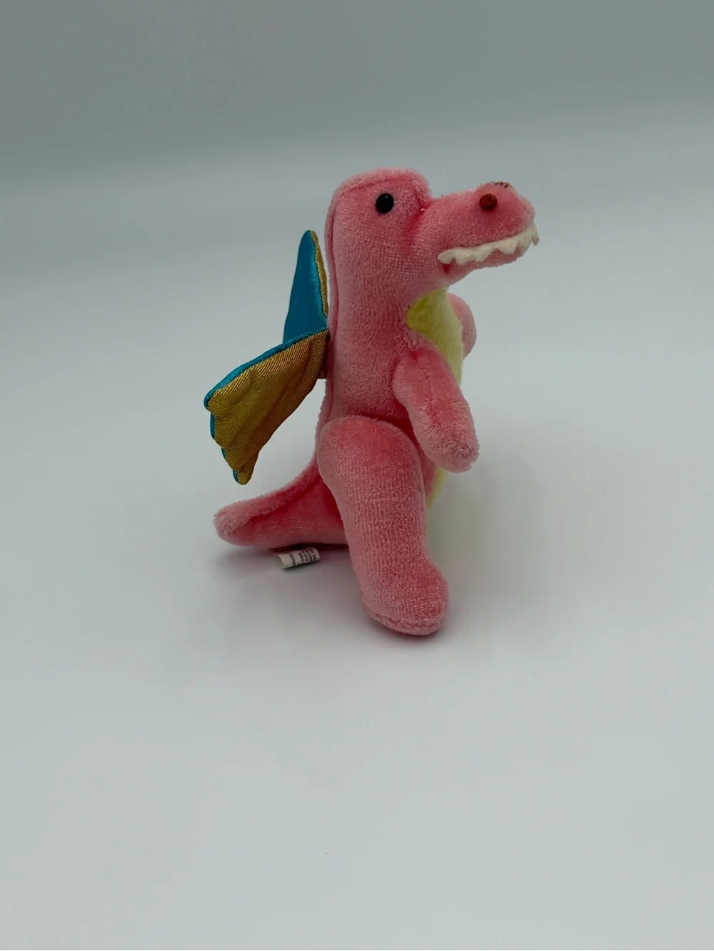 Vintage 1986 Tara Toys Kuddlee Baby Saurus Dinosaur Plush